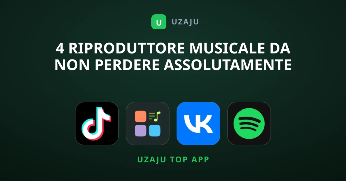 4 Riproduttore Musicale da Non Perdere Assolutamente